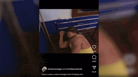 Arnold style side-lying dumbbell raise demo