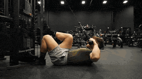 cable lat pullover demo