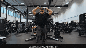 Katana triceps extension demo