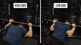 Low Bar Back Squat demo