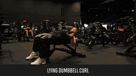 Lying Dumbbell Curl demo