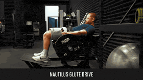 Nautilus Glute Drive demo