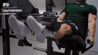 Leg extension demo