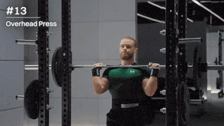 Overhead press demo
