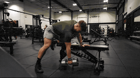 one-arm Dumbbell rows demo