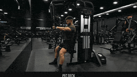 Pec deck machine demo