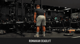 Romanian deadlift demo