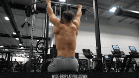 Wide Grip Lat Pulldowns demo